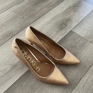 Calvin Klein Sparkly Heels
